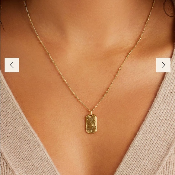 Griffin Dog Tag Necklace by Gorjana - Picture 1 of 5